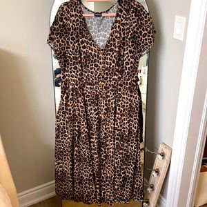 Leopard Print Dress